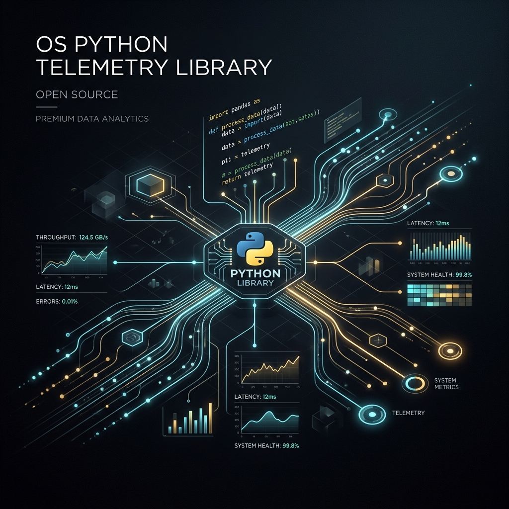 ML Goodput Python Library Abstract Visual