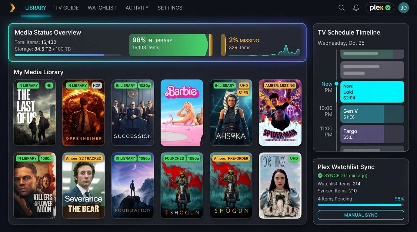 Plex Watchlist Checker Cover