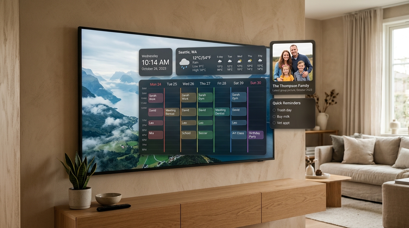 Danboard: Fire TV Smart Display & Calendar Cover