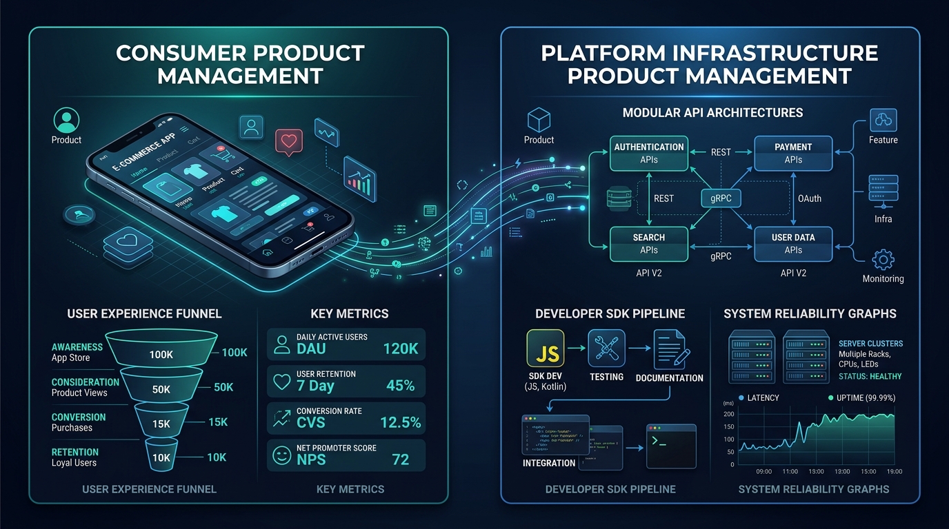 Consumer PM vs. Platform PM at Google: Architectural Frameworks, Metrics, and Deterministic Orchestration Cover