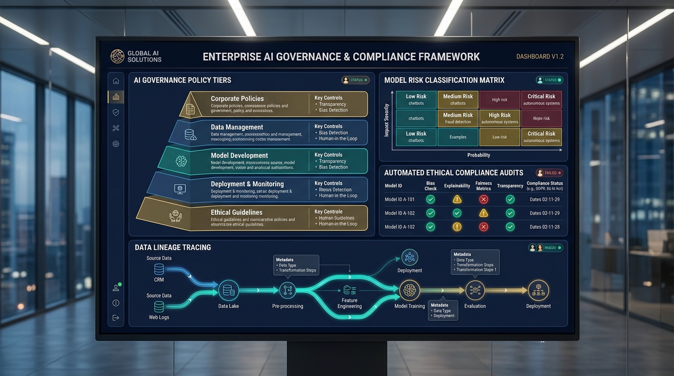 Structuring Enterprise AI Governance Policies: A Blueprint for Deterministic Orchestration Cover