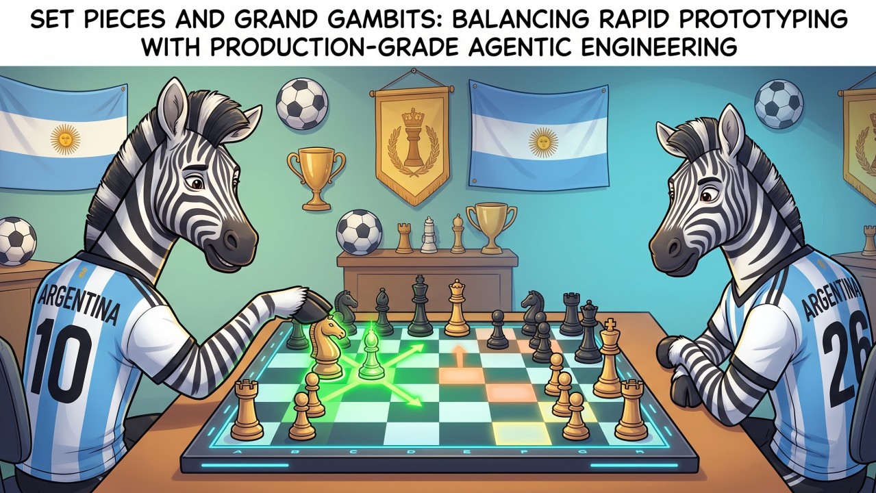 Set Pieces and Grand Gambits: Balancing Rapid Prototyping with Production-Grade Agentic Engineering Article Cover